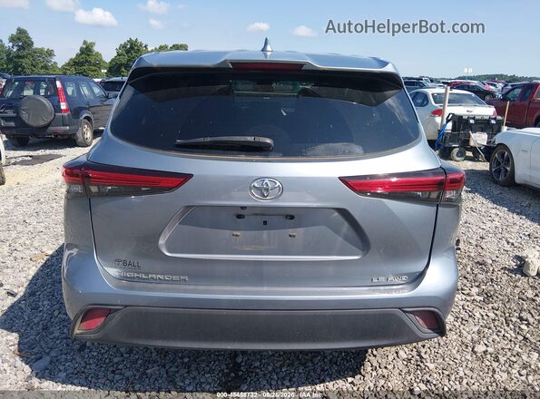 5TDBZRBH1LS017087 2020 TOYOTA HIGHLANDER Blue 