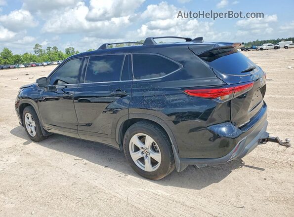 5TDBZRBH1NS587805 2022 TOYOTA HIGHLANDER Black 