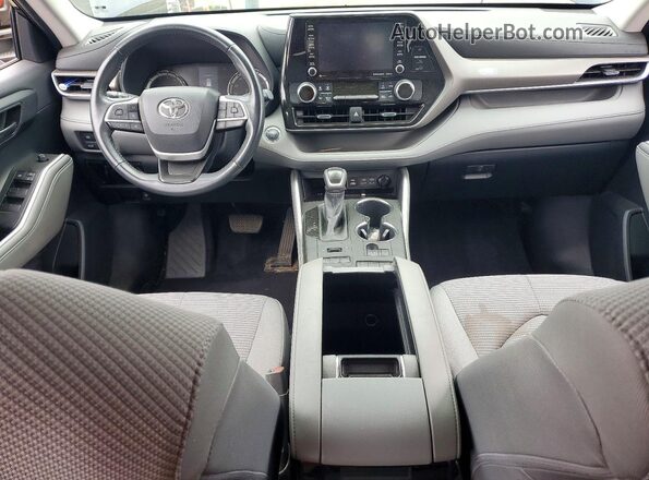 5TDBZRBH2NS206401 2022 TOYOTA HIGHLANDER Blue 