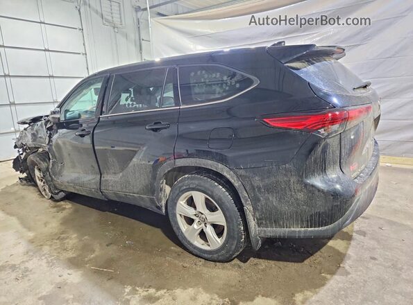 5TDBZRBH3MS149835 2021 TOYOTA HIGHLANDER Black Tył lewy