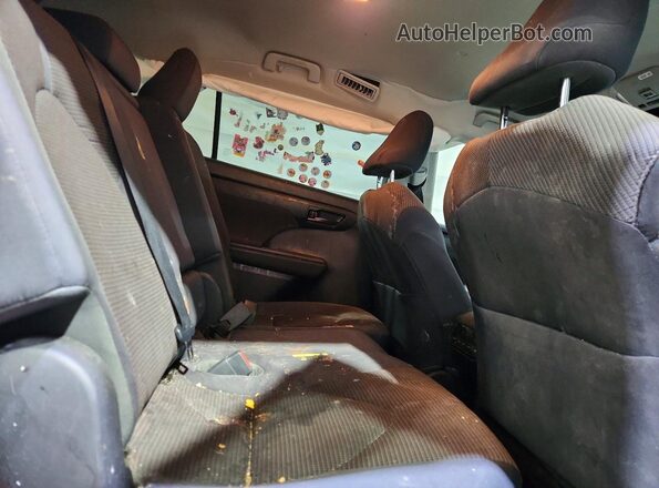 5TDBZRBH3MS149835 2021 TOYOTA HIGHLANDER Black Widok wnętrza z tyłu