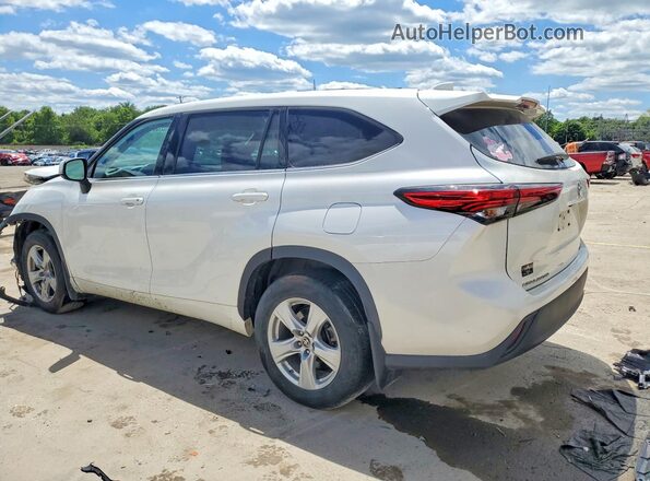 5TDBZRBH3MS535526 2021 TOYOTA HIGHLANDER White Trasero izquierdo