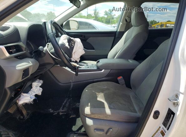 5TDBZRBH3MS535526 2021 TOYOTA HIGHLANDER White Vista interior delantera