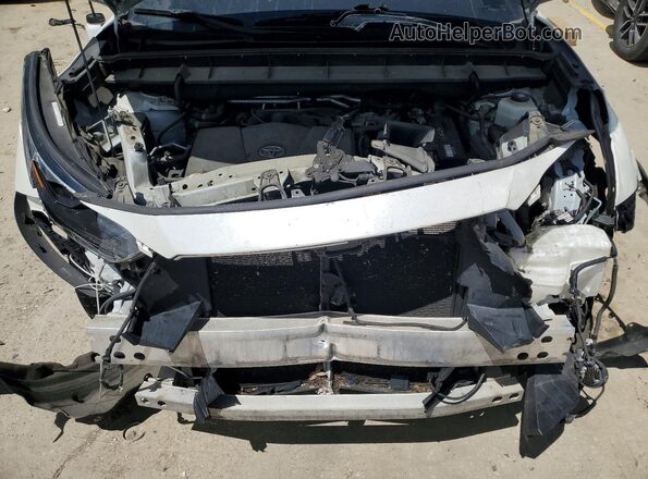5TDBZRBH3MS535526 2021 TOYOTA HIGHLANDER White Vista del compartimento del motor