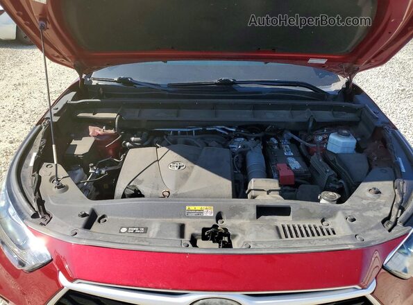 5TDBZRBH6LS505631 2020 TOYOTA HIGHLANDER Red 