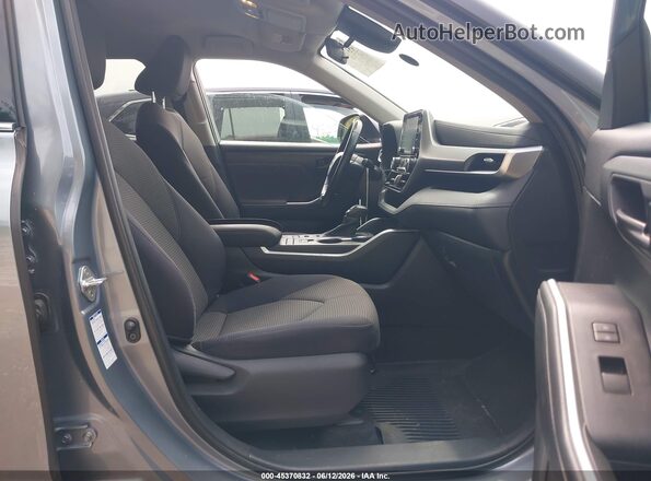 5TDBZRBH7LS017059 2020 TOYOTA HIGHLANDER Blue Вид салону спереду