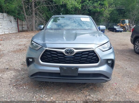 5TDBZRBH7LS017059 2020 TOYOTA HIGHLANDER Blue Вид щитка приладів