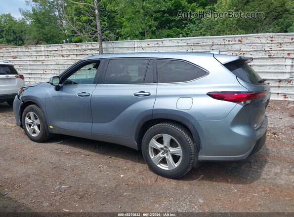 5TDBZRBH7LS017059 2020 TOYOTA HIGHLANDER Blue Панорамний вид салону 360°