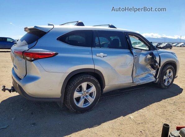 5TDBZRBH9MS097935 2021 TOYOTA HIGHLANDER Серебряный 