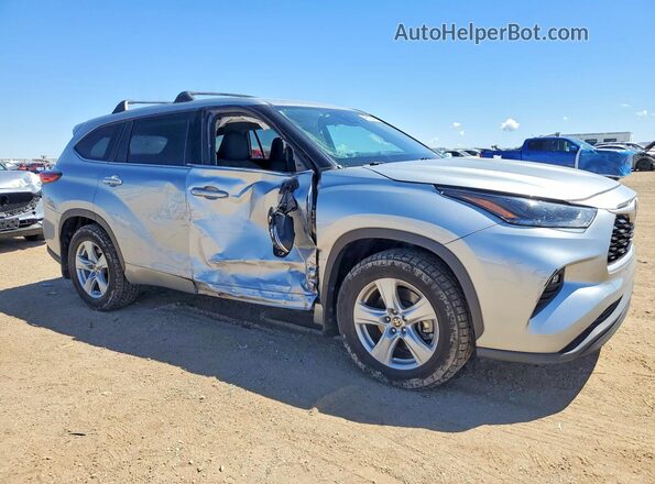 5TDBZRBH9MS097935 2021 TOYOTA HIGHLANDER Серебряный 