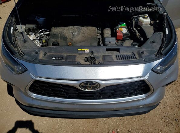5TDBZRBH9MS097935 2021 TOYOTA HIGHLANDER Серебряный 