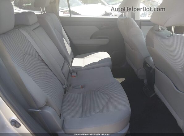 5TDBZRBH9MS145160 2021 TOYOTA HIGHLANDER Silver VIN կոդի պիտակի տեսք