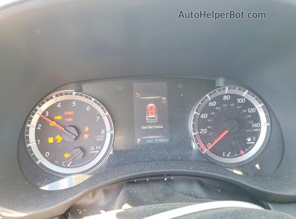 5TDBZRBH9NS589172 2022 TOYOTA HIGHLANDER Gray Սարքավորումների վահանակի տեսք