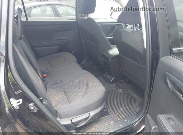 5TDBZRBHXNS166102 2022 TOYOTA HIGHLANDER Black Вид наклейки з VIN-кодом
