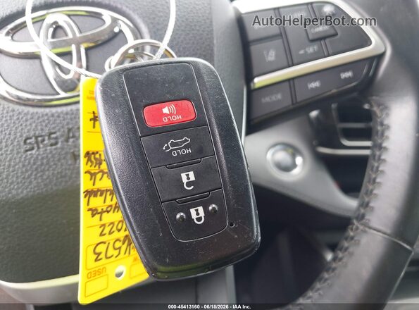 5TDBZRBHXNS166102 2022 TOYOTA HIGHLANDER Black Вид панелі приладів