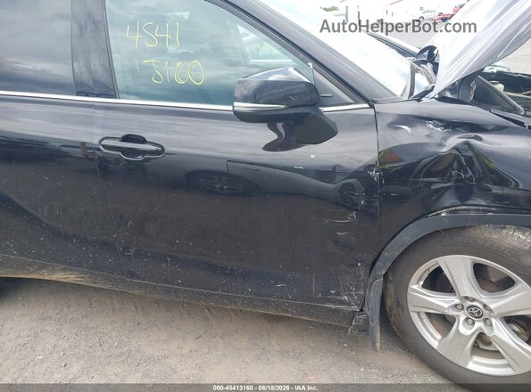 5TDBZRBHXNS166102 2022 TOYOTA HIGHLANDER Black 