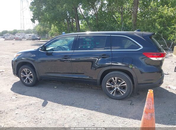 5TDBZRFH0JS910214 2018 TOYOTA HIGHLANDER Black Սալոնի 360 աստիճան տեսք