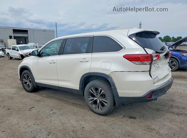 5TDBZRFH0KS733472 2019 TOYOTA HIGHLANDER White Հետևի ձախ