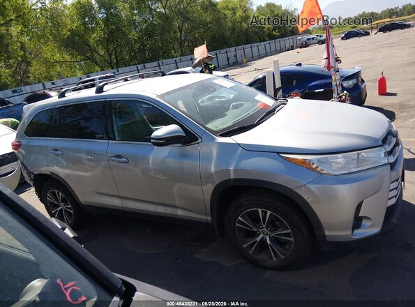 5TDBZRFH0KS747792 2019 TOYOTA HIGHLANDER Серебряный Панорамный вид салона 360°