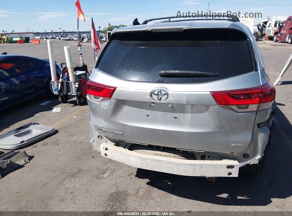5TDBZRFH0KS747792 2019 TOYOTA HIGHLANDER Серебряный 