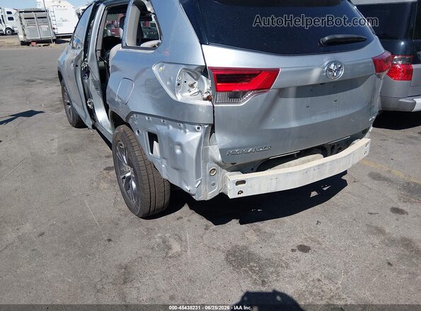5TDBZRFH0KS747792 2019 TOYOTA HIGHLANDER Серебряный 