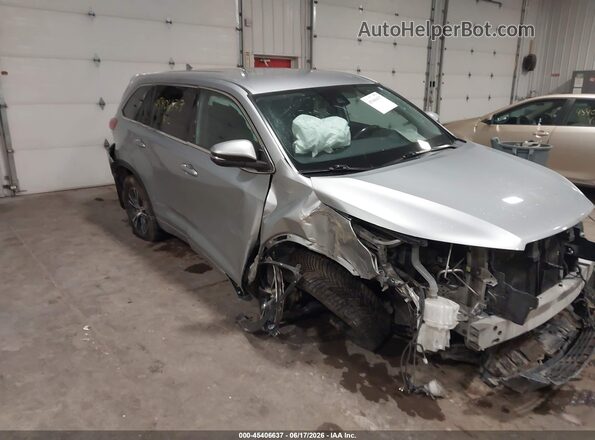 5TDBZRFH1JS484999 2018 TOYOTA HIGHLANDER Silver წინა ხედი