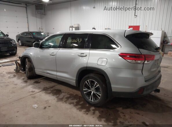 5TDBZRFH1JS484999 2018 TOYOTA HIGHLANDER Silver უკანა მარცხენა