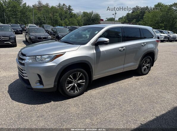 5TDBZRFH1JS833126 2018 TOYOTA HIGHLANDER Silver 