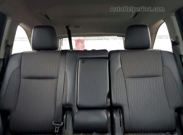 5TDBZRFH1KS736090 2019 TOYOTA HIGHLANDER Maroon Вид задніх сидінь