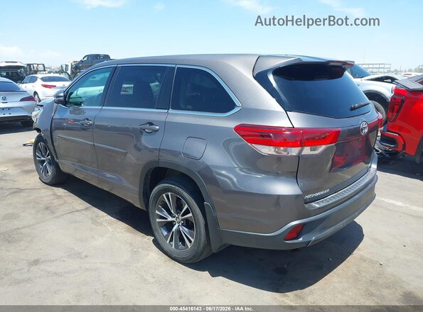 5TDBZRFH2HS483757 2017 TOYOTA HIGHLANDER Gray Trasero izquierdo