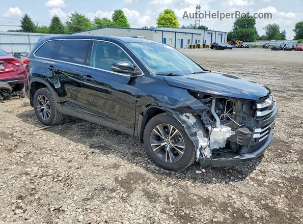 5TDBZRFH2KS727351 2019 TOYOTA HIGHLANDER Black Առջևի աջ