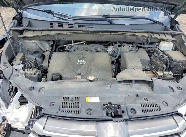 5TDBZRFH2KS727351 2019 TOYOTA HIGHLANDER Black Շարժիչի բաժամունքի տեսք