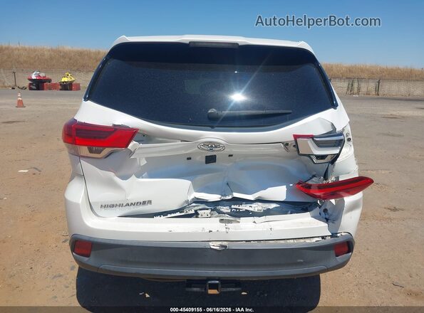 5TDBZRFH3HS430131 2017 TOYOTA HIGHLANDER Белый 