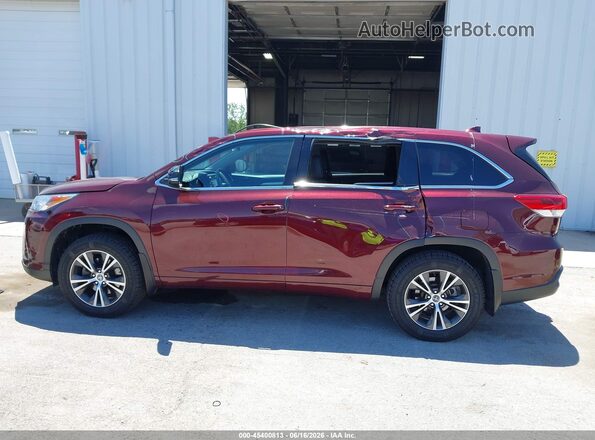 5TDBZRFH3HS446491 2017 TOYOTA HIGHLANDER Burgundy 