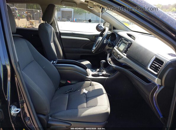 5TDBZRFH3JS496524 2018 TOYOTA HIGHLANDER Черный 