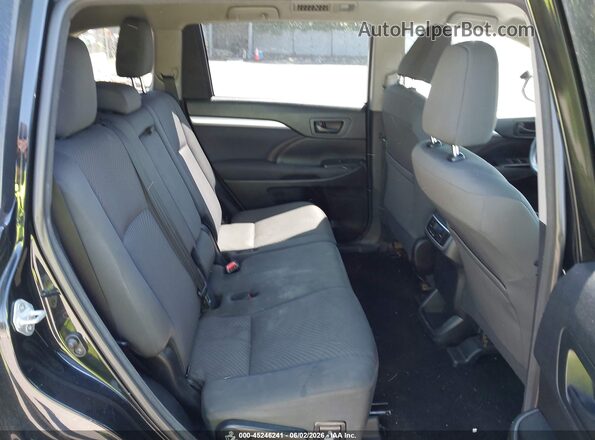 5TDBZRFH3JS496524 2018 TOYOTA HIGHLANDER Черный 