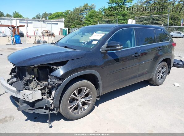 5TDBZRFH3JS496524 2018 TOYOTA HIGHLANDER Черный 