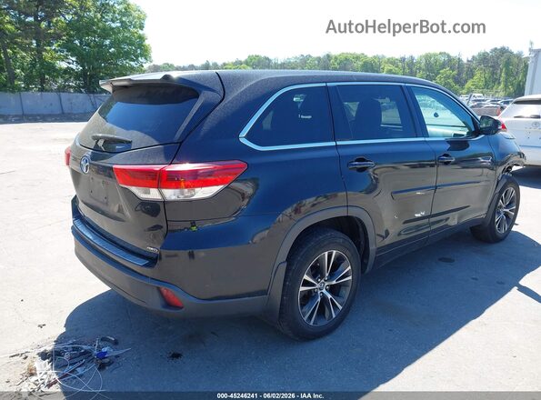 5TDBZRFH3JS496524 2018 TOYOTA HIGHLANDER Черный 