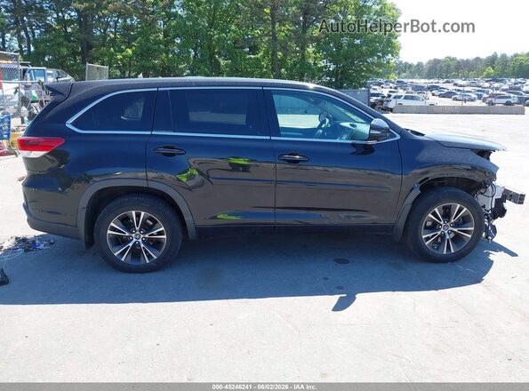 5TDBZRFH3JS496524 2018 TOYOTA HIGHLANDER Черный 