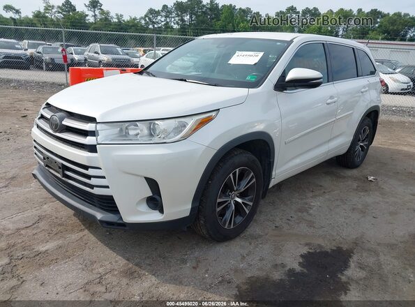 5TDBZRFH3JS913091 2018 TOYOTA HIGHLANDER White Front left