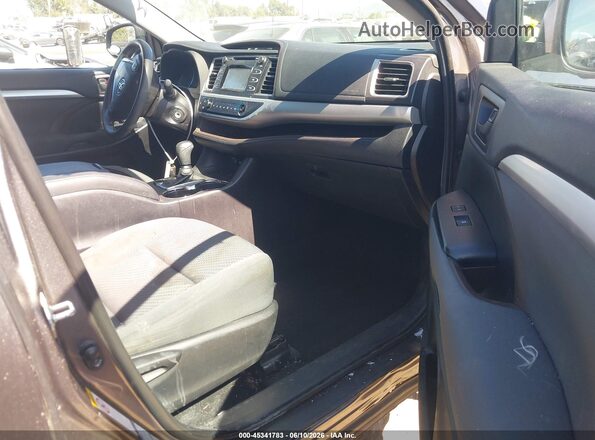 5TDBZRFH3KS978802 2019 TOYOTA HIGHLANDER Gray Vista interior delantera