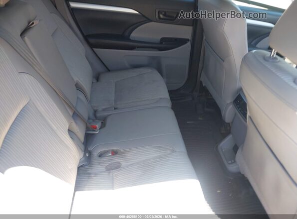 5TDBZRFH5JS815891 2018 TOYOTA HIGHLANDER Black VIN կոդի պիտակի տեսք