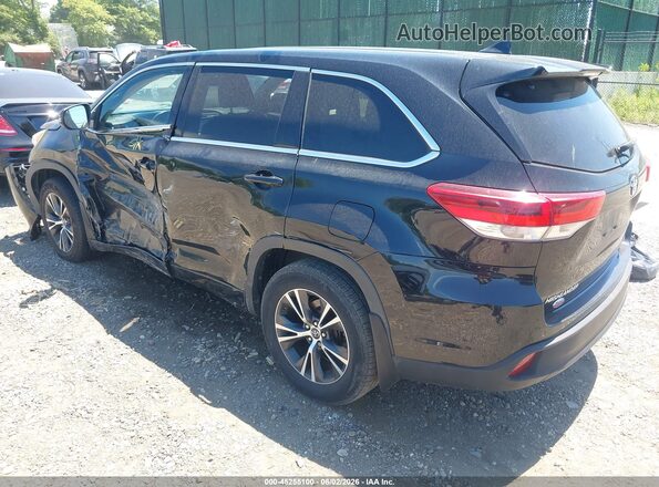 5TDBZRFH5JS815891 2018 TOYOTA HIGHLANDER Black Հետևի ձախ