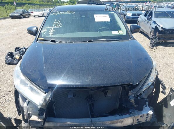 5TDBZRFH5JS815891 2018 TOYOTA HIGHLANDER Black Սարքավորումների վահանակի տեսք