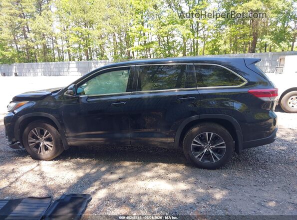 5TDBZRFH5JS842590 2018 TOYOTA HIGHLANDER Black Панорамний вид салону 360°