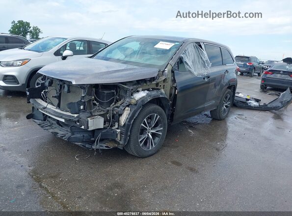 5TDBZRFH5KS960334 2019 TOYOTA HIGHLANDER Gray 