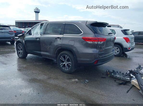 5TDBZRFH5KS960334 2019 TOYOTA HIGHLANDER Gray 