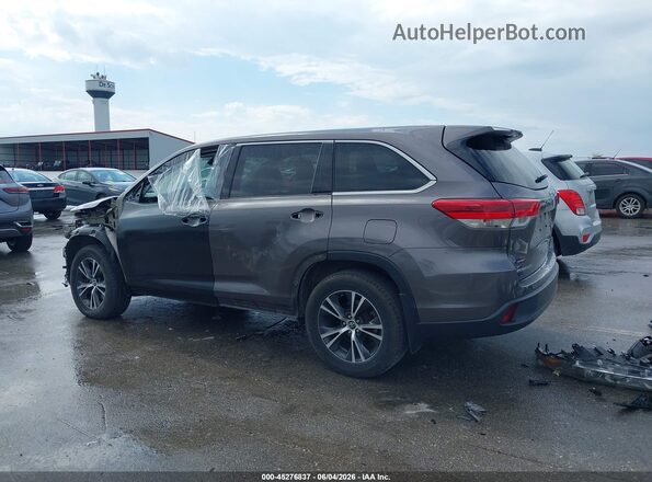 5TDBZRFH5KS960334 2019 TOYOTA HIGHLANDER Gray 