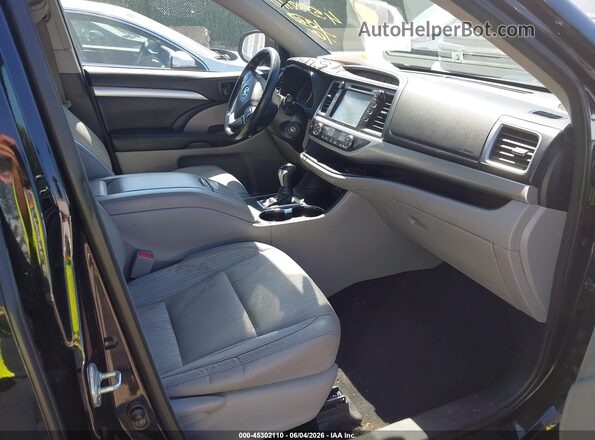 5TDBZRFH6HS381779 2017 TOYOTA HIGHLANDER Black 