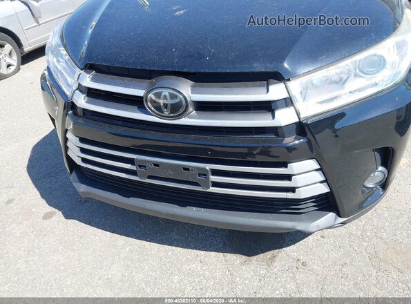 5TDBZRFH6HS381779 2017 TOYOTA HIGHLANDER Black 